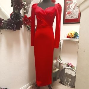 Red Evening Dress